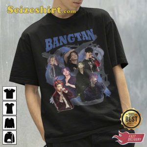 Bangtan Fandom BTS Vintage Mucsic T-shirt