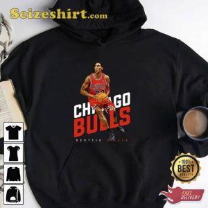 Chicago bulls basketball red art scottie pippen shirt, hoodie