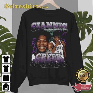 Basketball Vintage Giannis Antetokounmpo Unisex Shirt