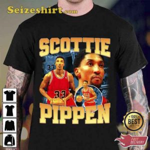 Basketball Vintage Scottie Pippen 90s Hoodie