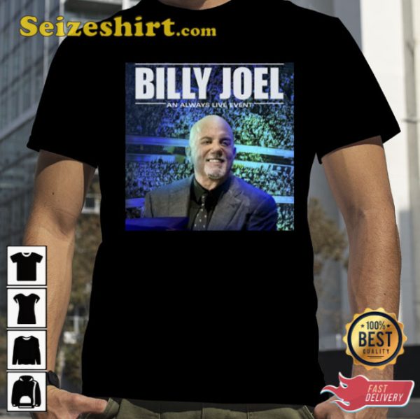 Billy An Always Live Event 2023 New Tour Shirt