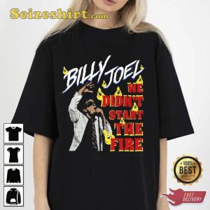 Billy Joel We Didnt Start The Fire Tour 2023 T-Shirt