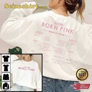 Blackpink Born Pink World Tour Sweatshirt