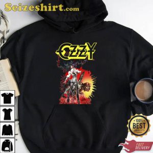 Blizzard Album Ozzy Osbourne Cover Graphic Sweatshirt