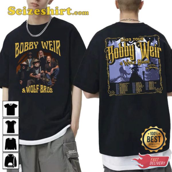 Bobby Weir Wolf Bros 2023 Tour Shirt