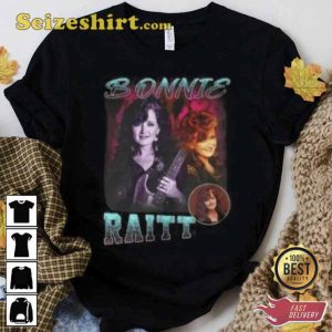Bonnie Raitt Vintage Unisex Tee Shirt