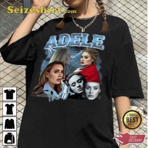 Bootleg 90s Adele Vintage Classic Pop Music Retro Shirt