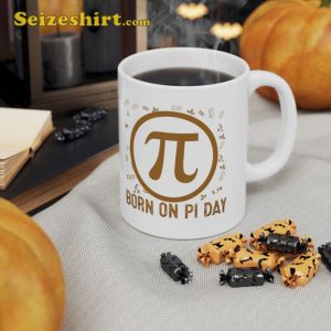 Born On Pi Day Math Equations Sunset Gift Geek Birthday Mug