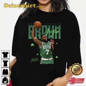 Boston Celtics Jaylen Brown Signature Art Shirt