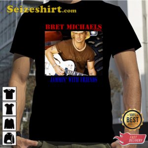 Bret Michaels Jamming 2023 New Tour Shirt