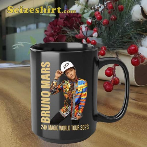 Bruno Mars World Tour 2023 Mug