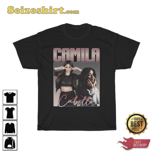 Camila Cabello Hypebeast Vintage 90s Rap T-shirt