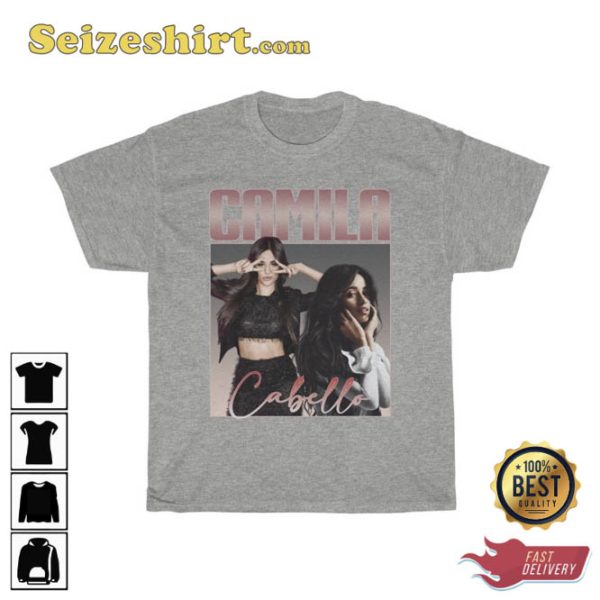 Camila Cabello Hypebeast Vintage 90s Rap T-shirt