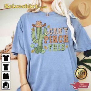 Can't Pinch This Cowboy St Patricks T-shirt