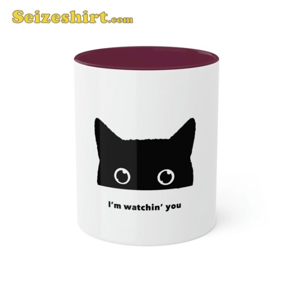 Cat Lover Black Cat Mug Coffee Tea Cup