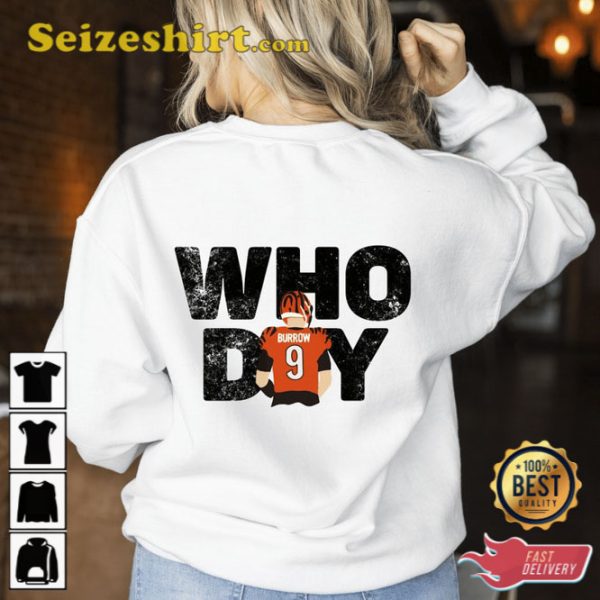 Cincinnati Bengals Who Day Shirt