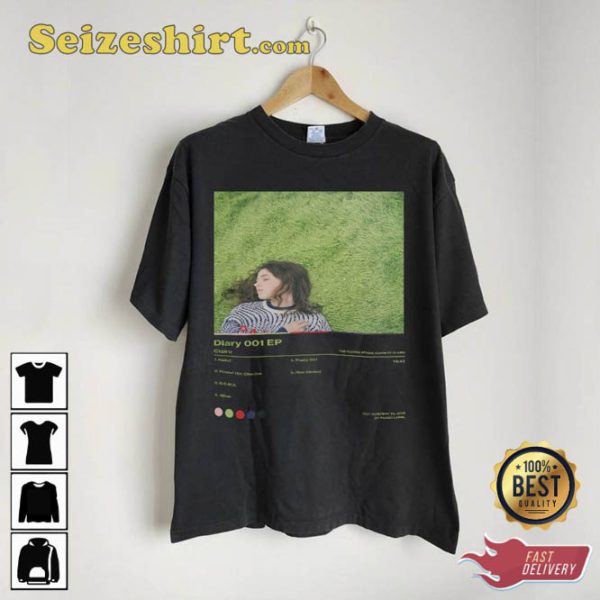 Clairo Poster Diary 001 EP Album Tracklist Shirt