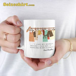 Clothes And Money Carrie Bradshaw Mug