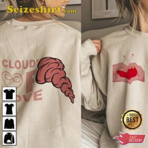 Clouds of Love Valentines Day Design Shirt