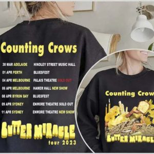 Counting Crows Butter Miracle Show 2023 Shirt