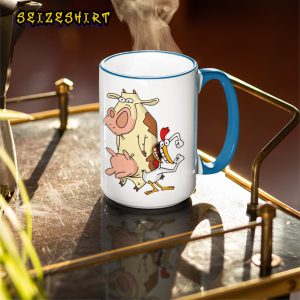 Cow And Chicken Best Friend Forever Funny Mug