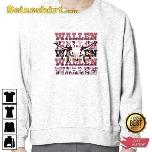 Cowboy Girl Wallen Western Valentine Shirt