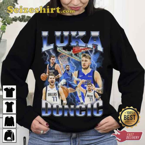 Dallas Mavericks Luka Doncic Crew Sweatshirt