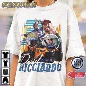 Daniel Ricciardo Trendy Mclaren Racing 90s Vintage Unisex T-Shirt