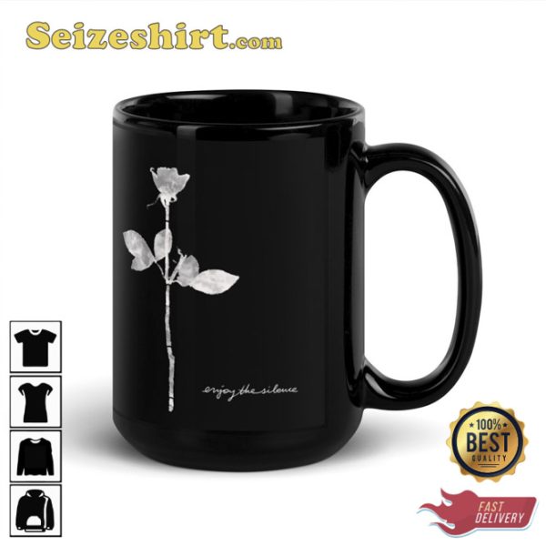 Depeche Mode Black Glossy Mug