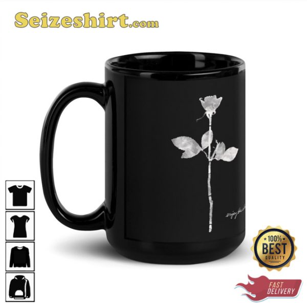 Depeche Mode Black Glossy Mug