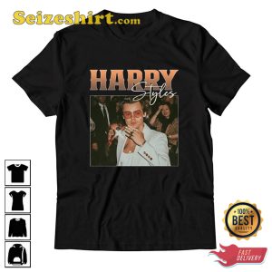 Direction Harry Vintage 90s Styles Signature Gift for Fans T-Shirt