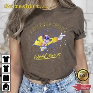 Disney A Goofy Movie Goofy Stand Out World Tour s95 Vintage Shirt