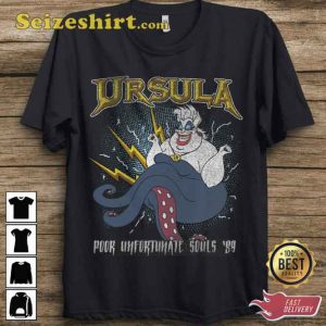 Disney Little Mermaid Ursula Quote Portrait Vintage T-Shirt