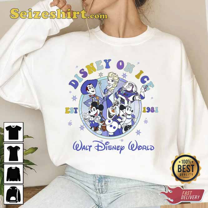 Disney On Ice 2023 Walt Disney World Tee Shirt