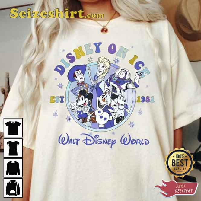 Disney On Ice 2023 Walt Disney World Tee Shirt