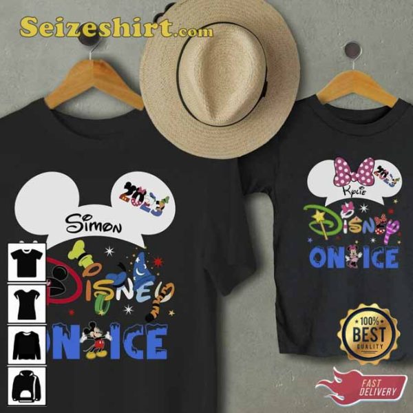 Disney On Ice Unisex Tee Shirts