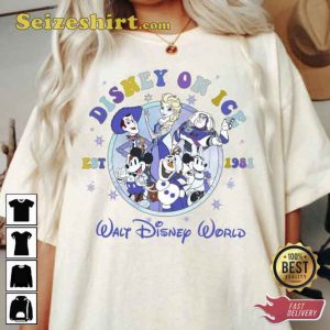 Disney On Ice 2023 Walt Disney World Tee Shirt