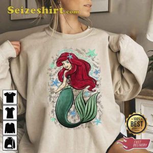 Disney The Little Mermaid Ariel Princess Sing Sweatshirt