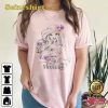 Disney The Little Mermaid Floral Ariel Line Portrait T-Shirt