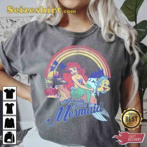 Disney The Little Mermaid Pastel Rainbow T-Shirt