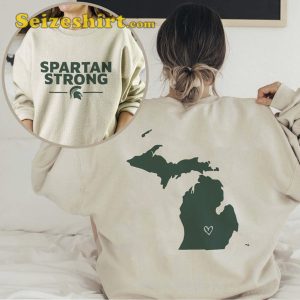 FREE shipping Sana Detroit vs Spartan Strong MSU Shirt, Unisex tee