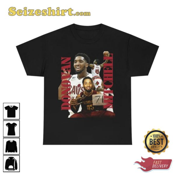 Donovan Mitchell Cleveland Cavaliers Retro Style Shirt