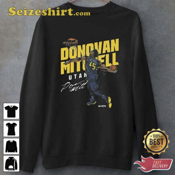Donovan Mitchell Slam Tee Shirt