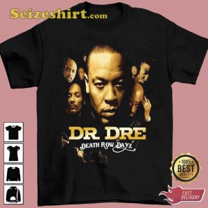 Dr Dre Short Sleeve Cotton Black Unisex T-Shirt
