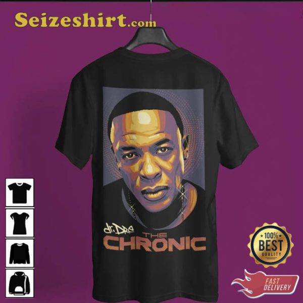 Dr Dre The Chronic Graphic Tee Shirt for Men and Women