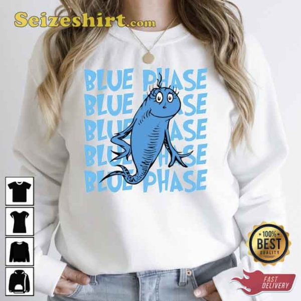 Dr Seuss Blue Phase Unisex Shirt