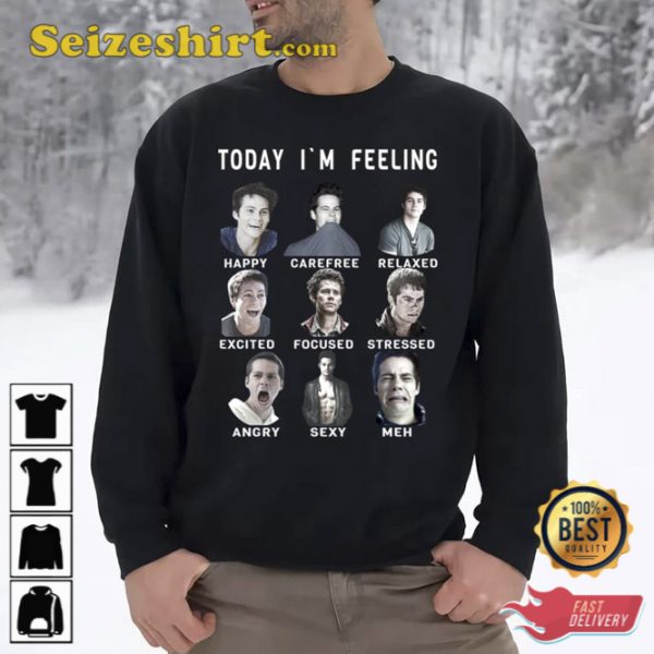 Dylan Obrien Funny Feelings Maze Runner Sweatshirt Gift For Fan