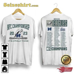 Eagles NFC Champions 2023 Super Bowl T-Shirt