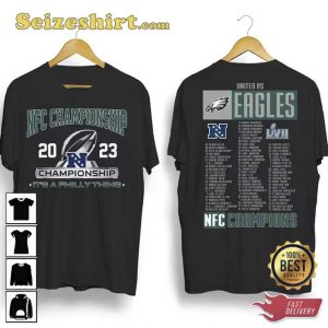 Eagles NFC Champions 2023 Super Bowl T-Shirt