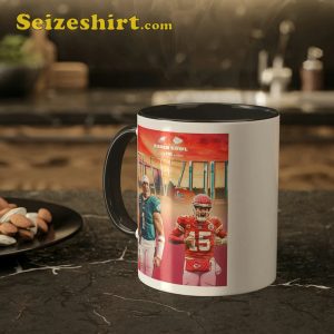 Eagles vs Chiefs Super Bowl LVII Gift for Him Sport Coffee Mug